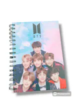 KALRA MAGIC Unique SuperHeroes |Spiral Diary Notebook |Bound Notebook |Hard Cover|Lined Spiral Journal|Personalized | For Kids Boys (Pck 1) (pink + Light blue (btts))