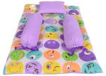 Kwitchy New Born Baby Bedding Set Cradle Mattress with Super Soft Pillow and Bolsters 4 Pcs Bedding Set (0-6 Months)