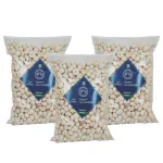Aria Raw Makhana, 750 Gms Phool Makhana, Foxnut, Gorgon Nuts l Roasted and Flavoured