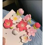 GIRLISH Korean Style Women's Set Hair Clip Mini Clutcher pin Hair Accessories set For Women And Girls (Stylish, 2 pcs Tail Bow)