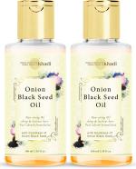 Parwati Gramudyog Herbal Products Herbal Hair Oil, Khadi Castor Oil 630 ml (Pack of 3)