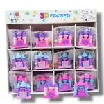 SAMVARDHAN 3D Castle Design Shape Erasers for Kids/Girls Birthday Return Gifts (12)