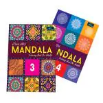 BOOKFORD Mandala Art Coloring Book Series (Set Of 2) Part -3 And 4