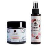 Padmakshi Ayurveda Pure Rose Petal Mist (100ml) + Ayurvedic Facial Gel (100gm) - For Anti-Aging I Calming Effect I Skin Care (Combo of 2)