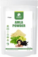 Amazercare Natural Amla Powder 100% Pure And Chemical Free (175Gm, Zipper Pouch) Indian Gooseberry Powder For Healthy Hair & Nourishment