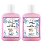 Rose - Dry Skin - Natural Hand Wash (Pack of 2 - 250 ml)