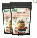 Rootz & Co. Multigrain Protein Pancake Mix (Vanilla)- (Pack of 2) (300gms each) - Gluten Free, No Maida & No added Sugar Healthy Instant Ready premix