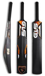 GLS Hector Plus Double Blade Cricket Bat for Adults Plastic Tennis Cricket Bat for Mens Heavy Plastic Cricket Bats Cricket - Black