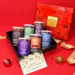 Healthy Treat Munch New Year and Christmas Gift Box Hamper | Pack of 6 Healthy Snacks, Dry Fruits Gift Pack | New Year and Christmas Gifts for Family and Friends | Premium New Year and Christmas Gift Box
