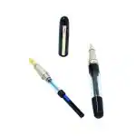 Auteur CRONUS Black Brass Blue Ink Fountain Ink Pen & Roller Ball Pen (Pack Of 2)