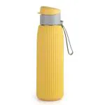 Cello Puro Steel-X Volvo Water Bottle, 900ml, Yellow
