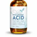 EVA Naturals Hyaluronic Acid Face Serum, Anti Aging, Moisturizing Wrinkle Serum With Vitamin C, B