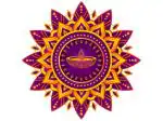Divinedesigns Multicolor Vinyl Deepak Rangoli Sticker - 16 X 16 Inch