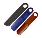 Sheppits Premium ABS Plastic 7 Inches Shoe Horn, Travel Friendly & Pocket Friendly, Shoe Wearing Stick (Navy Blue, Maroon & Grey, Pack of 3 Pcs)