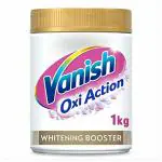 Vanish Oxi Action Crystal White Powder Fabric Stain Remover Whitener 1kg
