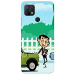 MobiEra Oppo A15 Multicolor Bean Car Design Plastic Hard Case Cover