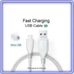 FAST CHARGING CABLE 1 m Micro USB Cable (Compatible with All Mobile Vivo, Oppo, Samsung)