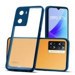 Jkobi Classic Blue Plastic Shock Absorbent Mobile Back Cover for Oppo A77 4G, Oppo A77s