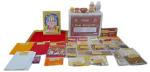 BHAKTI 2 SHAKTI MAKING WORSHIP SPECIAL - Ganpati pooja samagri Kit | Economy-Jumbo Series | Contains 1 mtr Red-Yellow-White Cloth | With Lord Ganesh Photo
