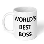 Akipi World Best Boss The Office Ceramic Coffee Mug
