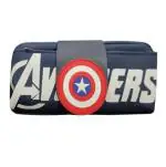 Radhya Accessories Avengers Pouch Spider-Man Canvas Pouch for School for Kids, Kids Travelling Bag Utility pouch Birthday Gift Captain America Pencil pouch for Boys (Pack of 1)