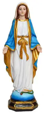 Karighar Multicolor Fiber Mother Mary Virgin Mary Catholic Idol