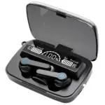 KS STAR M19 Wireless Earbuds Headset Earphone Touch Control Mirror Digital Display Wireless Bluetooth 5.1 Headphones with Microphone Buds with Power Bank