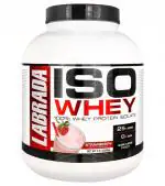 Labrada Nutrition Strawberry ISO 100% Whey Protein Powder 5 lbs