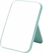 Ceplo Glass Rectangle Cosmetic Makeup Mirror With Stand, Portable Folding Travel Mirror For Travel Camping Home (pack of 1)