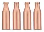 Imago Queen 1000ml Pure Copper bottle Lacquare Coated (Pack of4)