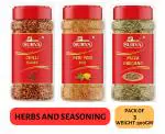 HF, SURYA 300g Chilli Flakes, Peri Peri & Pizza Oregano Combo