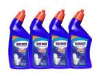 Bluebust Disinfectant Toilet cleaner,Deep Clean Action,Flush Away Grime 500ml Pack of 4