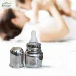 Secular Milk Feeding Bottle, Stainless Steel 75 ML