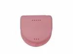 Dentosmile Dental Orthodontic Retainer/Aligner Case/Box/Mouth Guard and Denture Storage in Pink Colour (1)