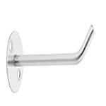 NRM 53 Stainless Steel Display Hook for Mobile Shop Display , Showroom , Boutique (Silver) (10 inch, 24 Hooks)