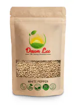 Dawn Lee White Pepper/Sabut Safed Mirch White Pepper Corns 50 Grams