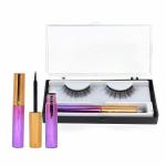 LOVELASH 1 Pairs Magnetic False Eyelash with 1 Waterproof Magnetic Eyeliner Kit, India's First 8D Faux Mink Eye lashes, Natural & Long Lasting Reusable Lashes, No Glue needed (EXOTIC)