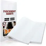 Inditradition Baking & Cooking Parchment Paper Sheets | Pre-Cut Baking Sheets, 10x10 Inches (Pack of 100 Sheets)