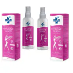 Dr Kleenz Intimate Hygiene Wash for Women - Spray- pH Balanced - Daily Use Cleanser for Intimate Area - (100ml x 2)
