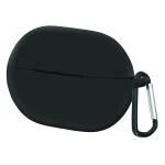Capo Soft & Flexible Silicone Cover Case Compatible for Huawei Freebuds Pro, Protective Skin (Black)