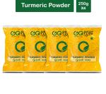 Goshudh Haldi Powder 1 kg (250g X 4 Pack) Turmeric Powder