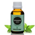 Earth N Pure Peppermint Essential Oil (Pudina Oil) 100% Pure, Undiluted, Natural, Therapeutic Grade - For Aromatherapy Diffusers (50 Ml)