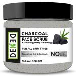 DENED Charcoal Face Scrub For Exfoliating and Moisturizing, Revitalizing And Blackhead Removel Pack of 2