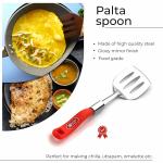 Kitchen Expert - Spoon Combo | Set of 4 | Stainless Steel | Cooking Spoon Kit | Kitchen Utensil Set | Includes Ladle, Skimmer, Cooking Spoon & Rice Spoon