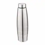 NanoNine Pure Steel Single Wall Leak Proof Stainless Steel Water Bottle, 1 Litre, 1 pc