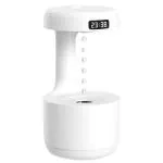 Artek Humidity diffuser anti-gravity water drop design with sound for room with 24hrs led display for moisture humidity top-rated cool mist humidifiers
