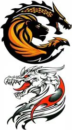 Ordershock Waterproof Chimera Integrations Temporary Body Tattoo