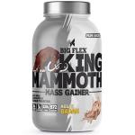 Bigflex King Mammoth Mass Gainer, 1Kg [ Kesar Badam ] | High Protein and High Calorie Mass Gainer, Weight Gainer | 572 Calories | 15G Protein | 3G Creatine | 250mg Tribulus Terrestris | 250mg Ashwagandha & 750mg L-Taurine