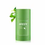 BALAAN'S BEAUTY BAZAAR Natural Green Tea Mask Stick Deep Cleansing Oil Control Anti Acne Moisturizing Refreshing Lazy Solid Mask Pack of 1