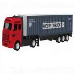 Ktrs Enterprise 1/48 Die-Cast Metal Heavy Truck Alloy Trailer Truck Toy Vehicle Model For Sale Colors As Per Stock